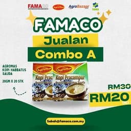 SET COMBO A - AGROMAS KOPI HABBATUS SAUDA - Thumbnail 1