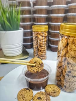 COOKISS ALA FAMOUS AMOS WITH CHOCOLATE DIPS - Thumbnail 1