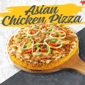 Asian Chicken Pizza