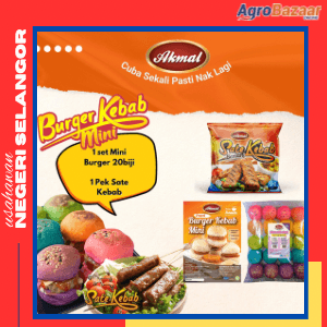 Promo - Set Mini Burger Ramen & Sate Kebab Beriani - Image 1