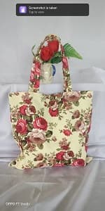 Batik BORNEO FLOWER BAG