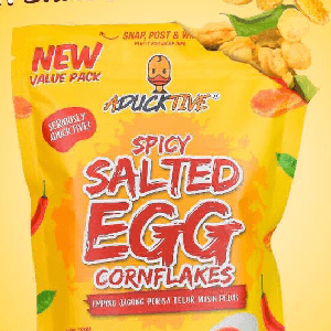 Aductive Spicy Salted Egg Cornflakes - Image 1