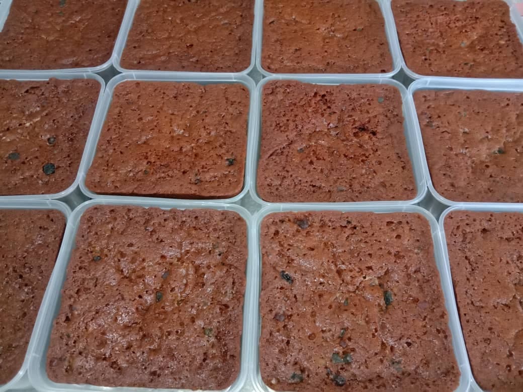 Kek kukus buahan - Image 1