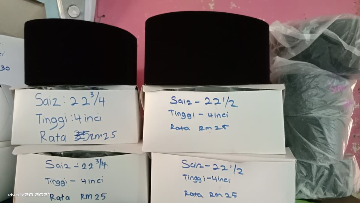 SONGKOK GUNUNG & RATA UNTUK DEWASA DAN JUGA KANAK KANAK-KANAK - Image 1