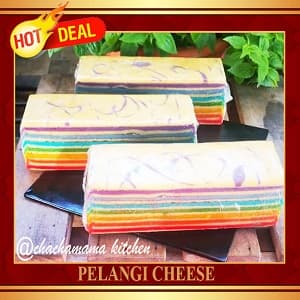 KEK LAPIS PELANGI CHEESE PREMIUM