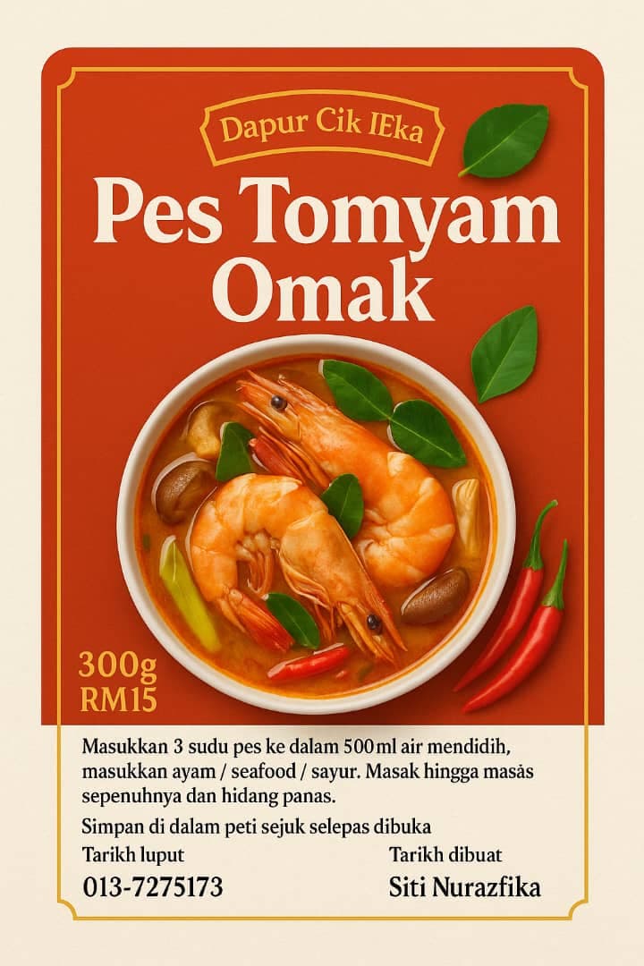 PES TOMYAM OMAK - Image 1