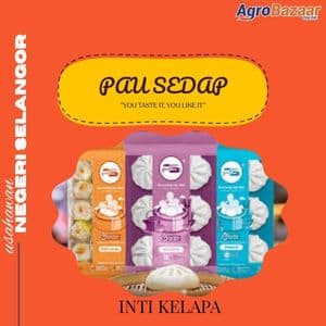 Pau Sedap x 6 pcs (Kelapa)