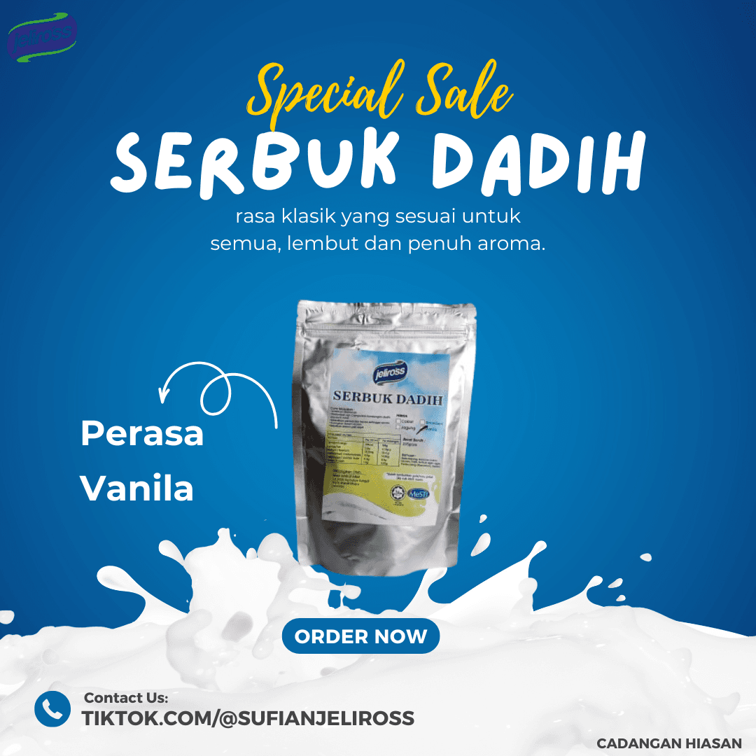 SERBUK DADIH ASLI / VANILA - Image 1