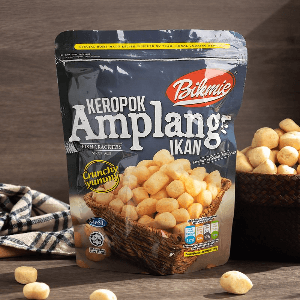 KEROPOK AMPLANG IKAN 100g (PACKAGING PREMIUM)