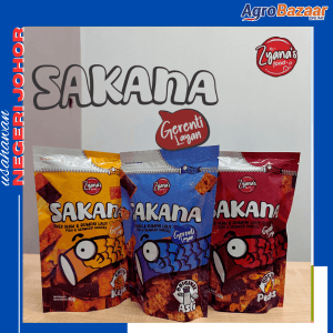BORONG SAKANA PEK 80G 5 PEK CAMPUR - Image 1