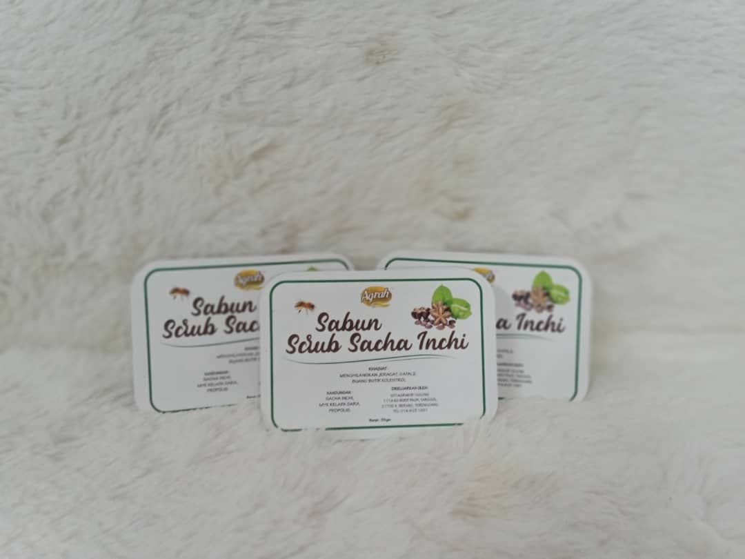 SABUN SCRUB SACHA INCHI