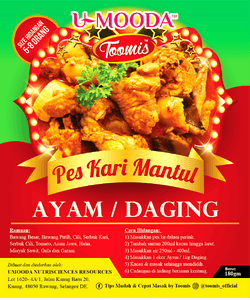 Pes Kari Ayam@Daging-TOOMIS