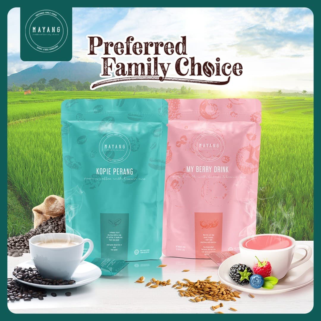 Mayang Combo 2 My Berry drink