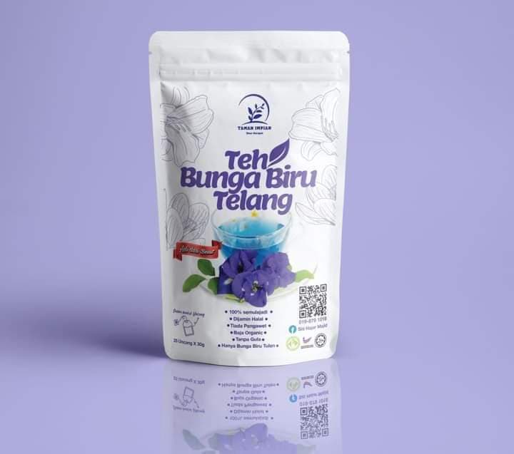 TEH BUNGA BIRU TELANG ( 100 GRAM) - Image 1