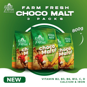 Combo Farm Fresh Choco Malt Farm Fresh 800g X 3 Pack