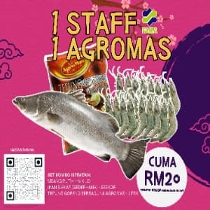SET KOMBO ISTIMEWA 1 STAFF 1 AGROMAS