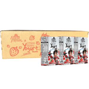 UHT Strawberries yogurt 125ml 32pcs - Carton