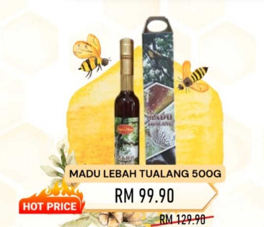 MADU LEBAH TUALANG 500G