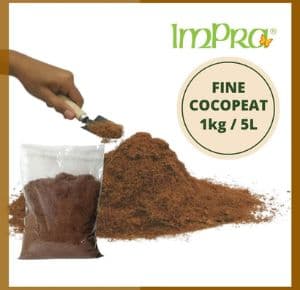 Sabut kelapa halus - Fine cocopeat 1KG @ 5L