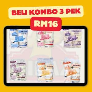 KOMBO 3 PEK (KUIH PAU FROZEN) - Image 1