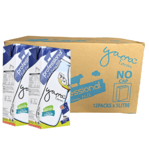 UHT Yarra Professional milk 1L 12pcs - carton
