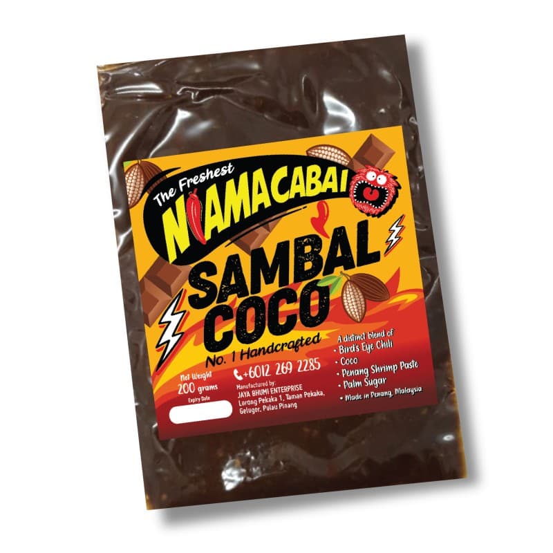 Niama Cabai Homemade Sambal Belacan Coklat Viral/Sambal Belacan Chocolate - Image 1