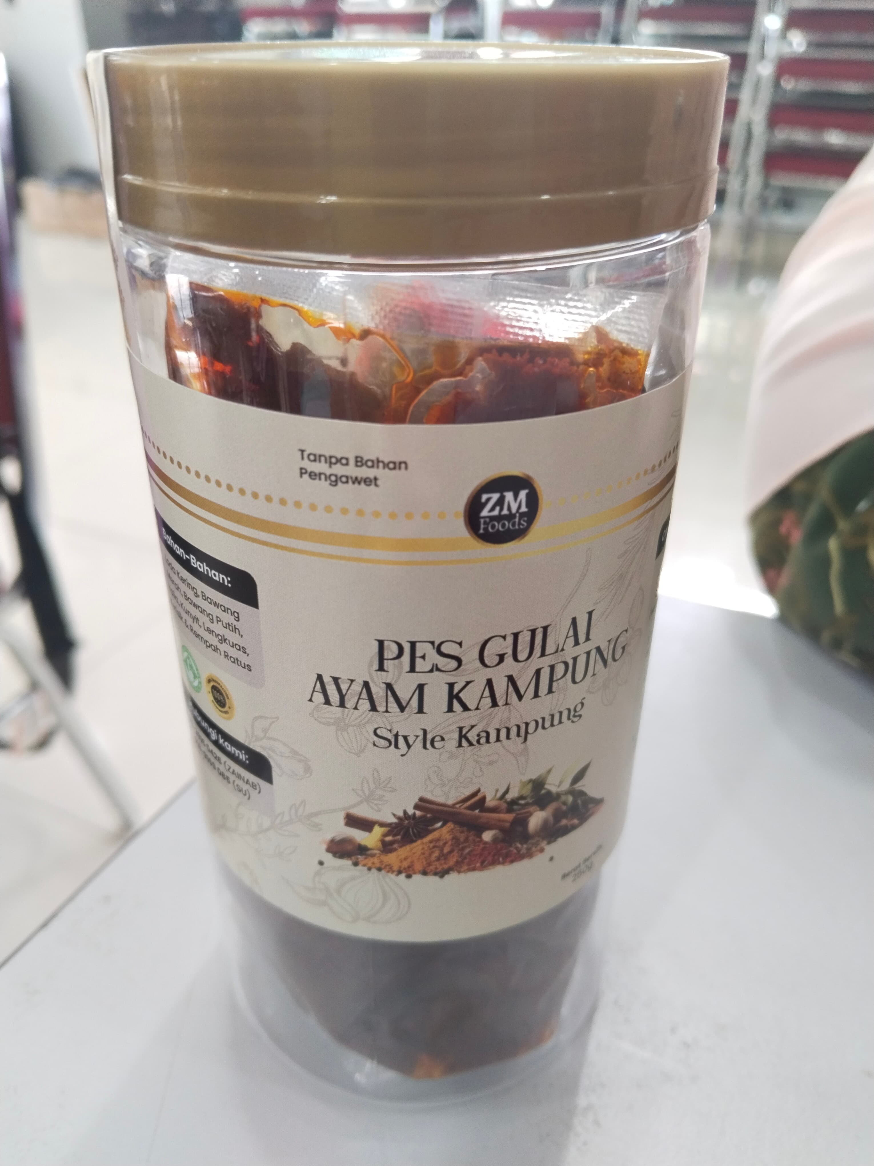 Pes gulai ayam kampung ....STYLE KAMPUNG