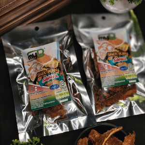 SNEK IKAN GUNTING BERSAMBOI 50GM x10 PKT - Image 1