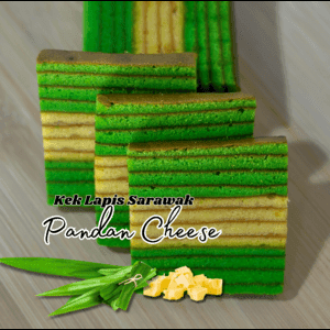 Siti Payung Kek Lapis Pandan Cheese