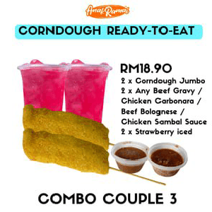 Corndough Set Combo Couple 3 AnakRamai - Image 1