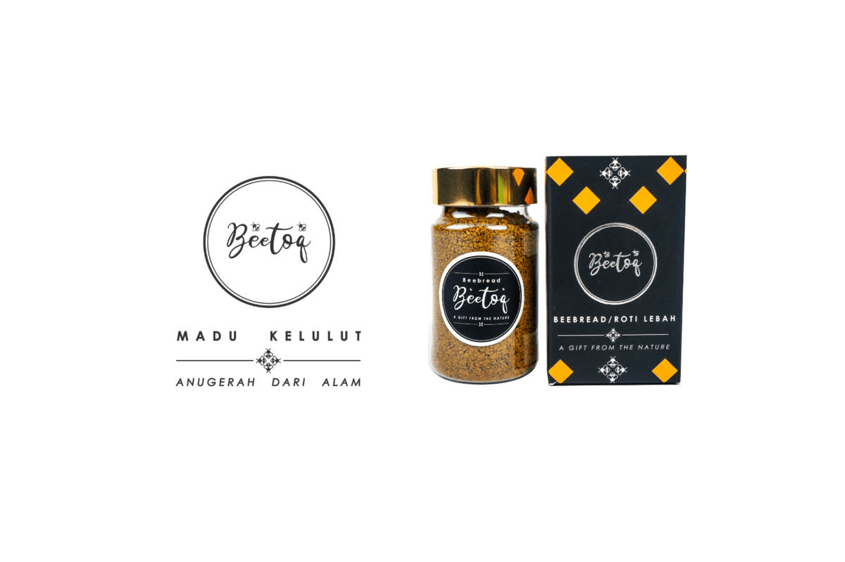 Beetoq Kelulut Beebread 50 gram | Pollen Kelulut I Roti Lebah Kelulut - Image 1