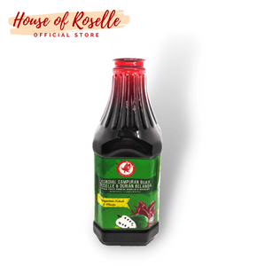 Kordial Campuran Buah Roselle & Durian Belanda (1L) - Image 1