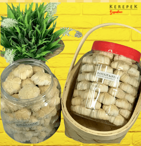 KUIH BANGKIT SANTAN CAIR DIMULUT