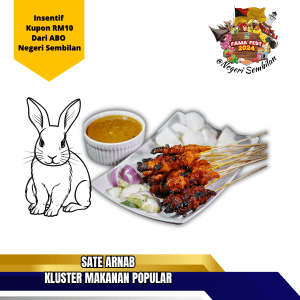 Set Sate Arnab 10 Cucuk - Image 1