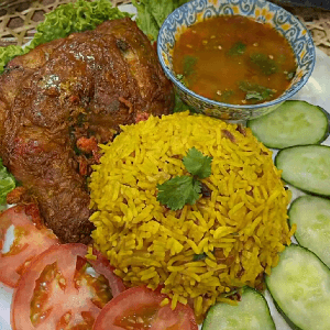nasi khomok