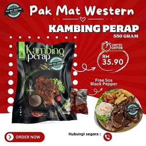 Pak Mat Western kambing perap - Image 1