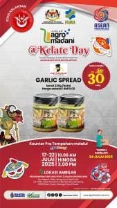 Kombo 2 Garlic Spread Chef Ustazah