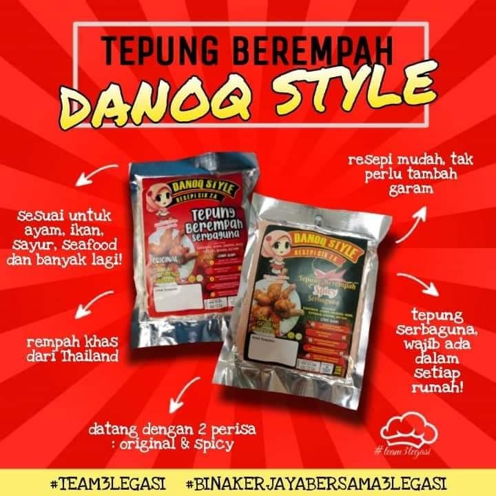 TEPUNG DANOQ RESEPI CIKZA - Image 1