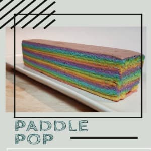 KEK LAPIS SARAWAK - PADDLE POP