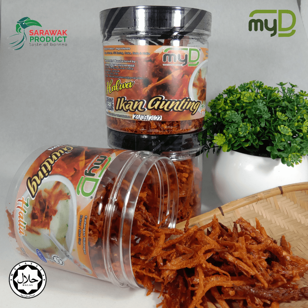 HALWA IKAN GUNTING HALIA 80GM - Image 1