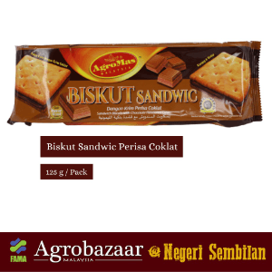 Biskut Sandwich Perisa Coklat - Image 1