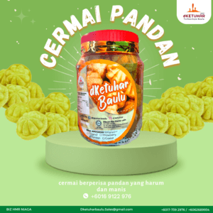Bahulu Cermai Pandan 20pcs
