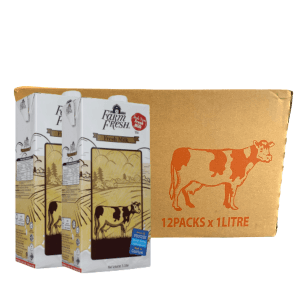 UHT Fresh Milk 1L 12pcs - Carton