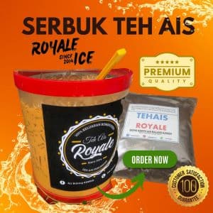 SERBUK AIR BALANG TEH AIS ROYALE - Image 1
