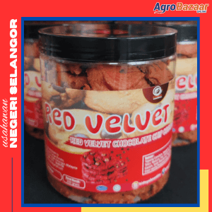HIDAYAH COOKIES BISKUT CIP RED VELVET / RED VELVET CHOCOLATE CHIP COOKIE