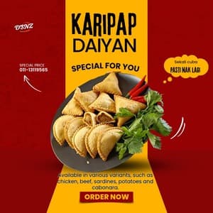 COMBO KARIPAP DAIYAN - Image 1