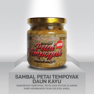 SAMBAL PETAI TEMPOYAK DAUN KAYU