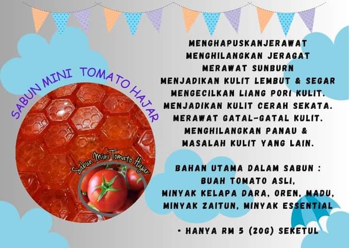 Sabun Tomato Hajar - Image 1