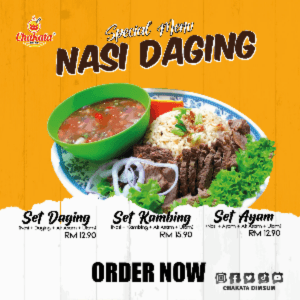 NASI DAGING SET DAGING (PICKUP POINT)