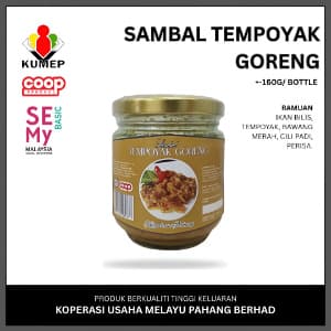 SAMBAL TEMPOYAK GORENG 160G - Image 1